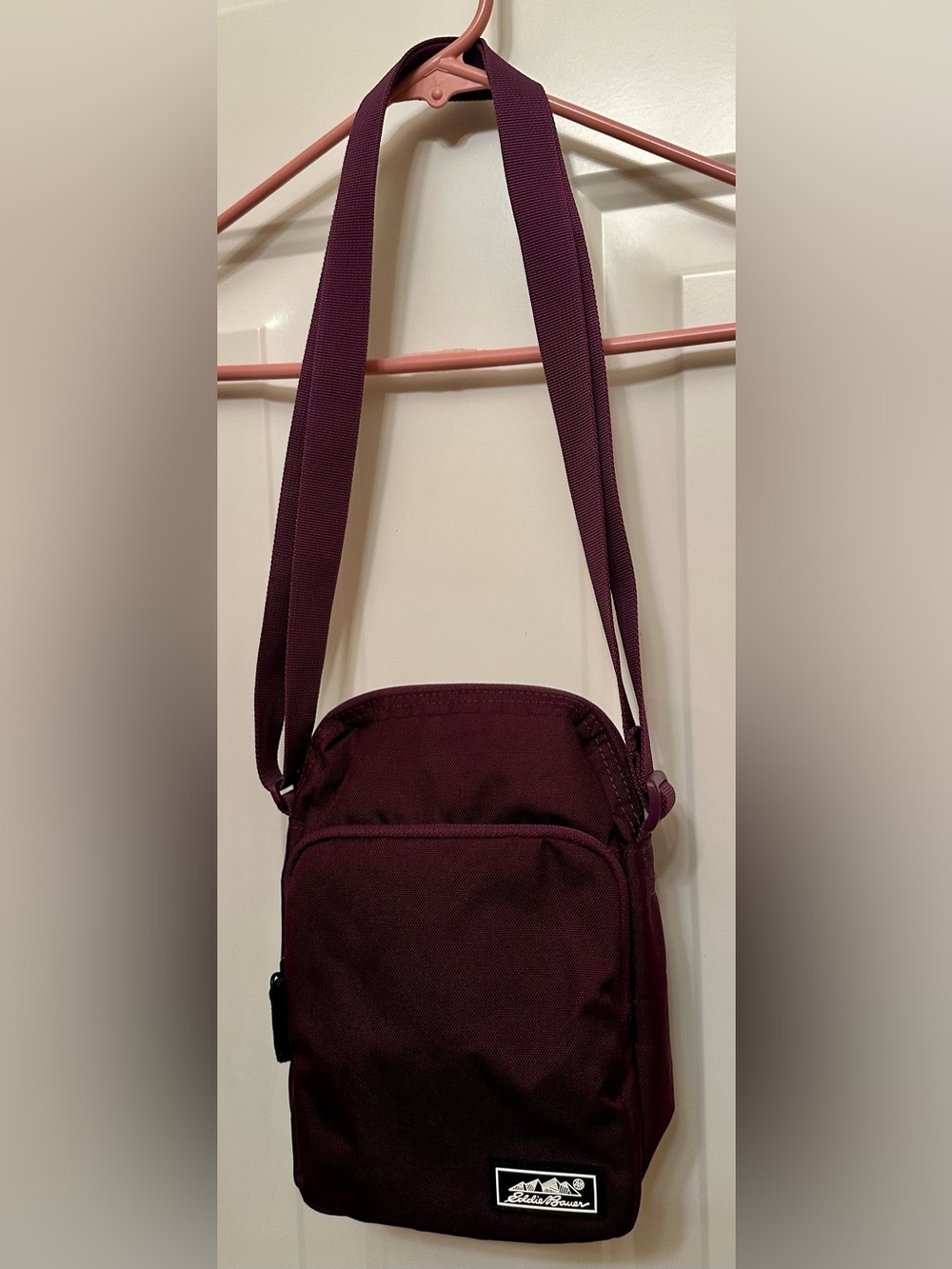 Eddie Bauer Plum Crossbody Shoulder Bag